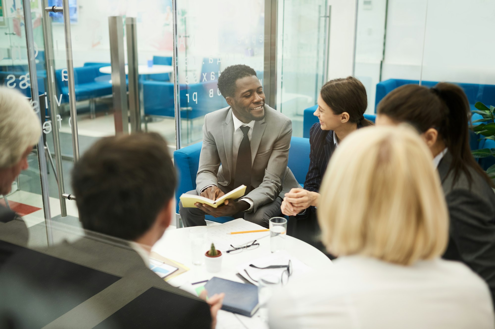 Multi-ethnic Business Meeting